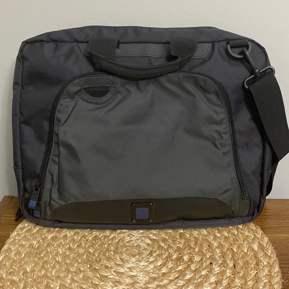 Gap black messenger Laptop computer bag